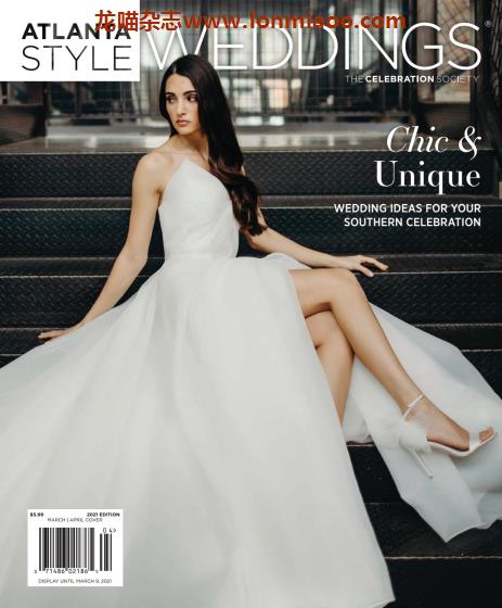 [美国版]AtlantaStyle Weddings 婚礼杂志 2021年3-4月刊